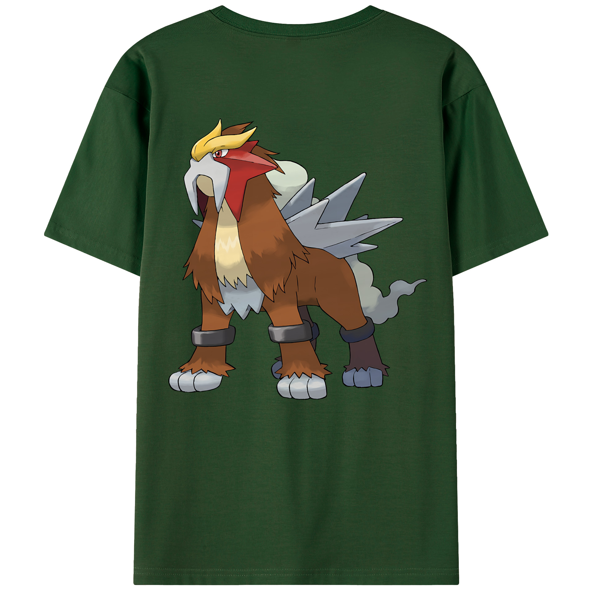 （画像用） ポケットモンスター Pokémon 綿100％半袖Tシャツ（背面プリント）